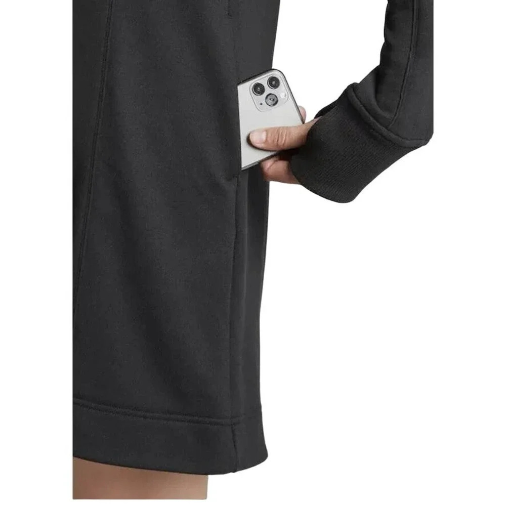 Athleta West Town Dress Black Sweatshirt 1/4 Zip with Pockets - Picture 3 of 7